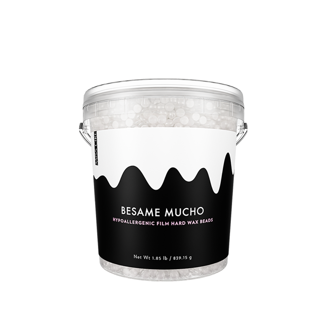 Besame Mucho Clear Hypoallergenic Vegan Film Hard Wax Beads - 1.85 LB