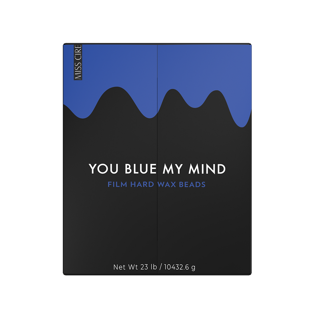 You Blue My Mind Polymer-based Film Hard Wax Beads - 23 Lb – Miss Cire