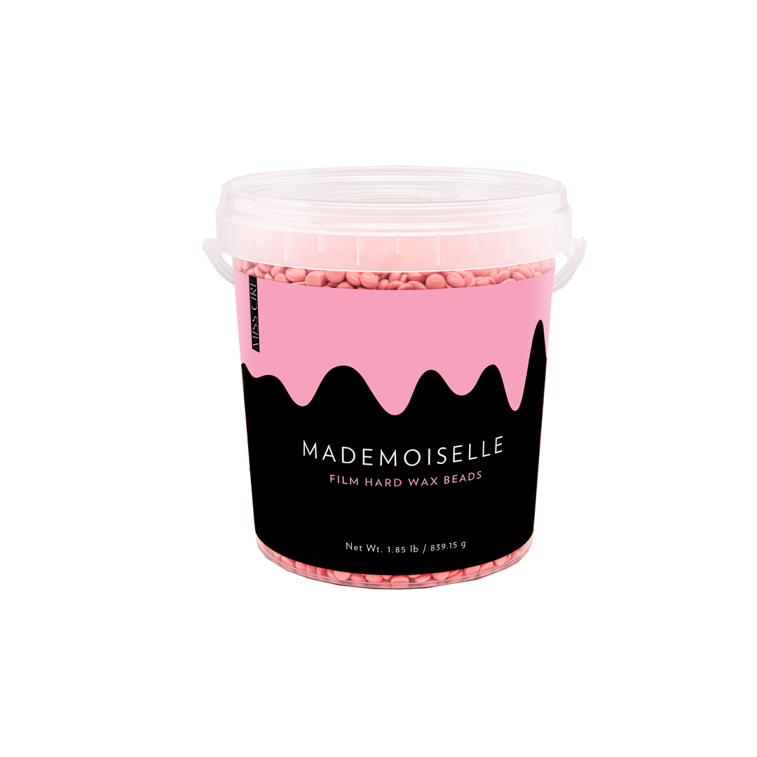 Mademoiselle Pink Polymer-Based Film Hard Wax Beads - 1.85 LB Buckets (BULK)